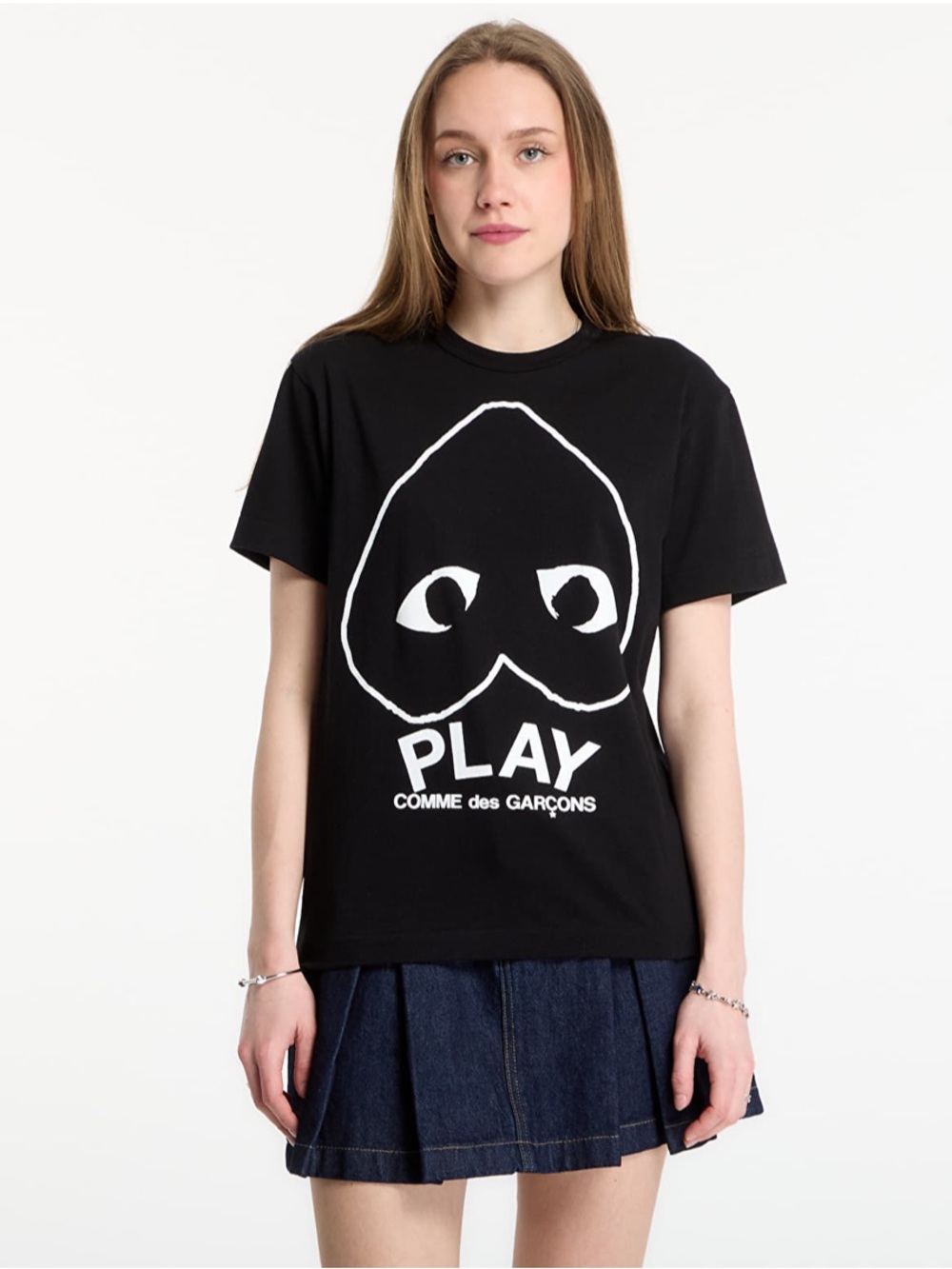 Comme des Garçons Play Black Heart Logo Tee